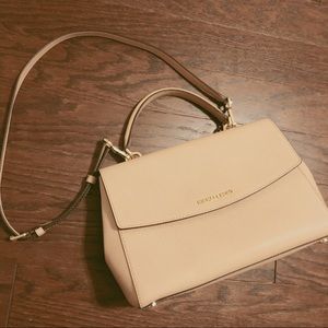 Michael Kors Ava Medium Saffiano Leather Satchel